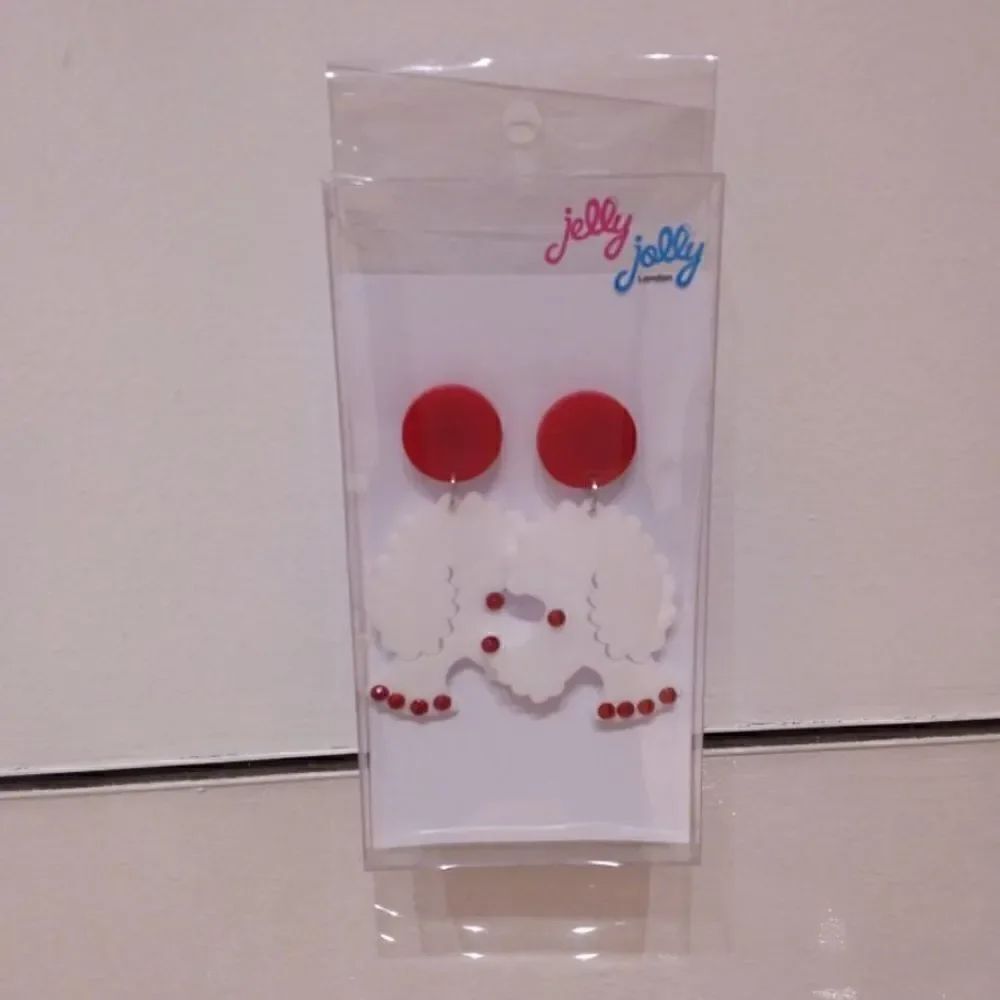 Poodle earrings 